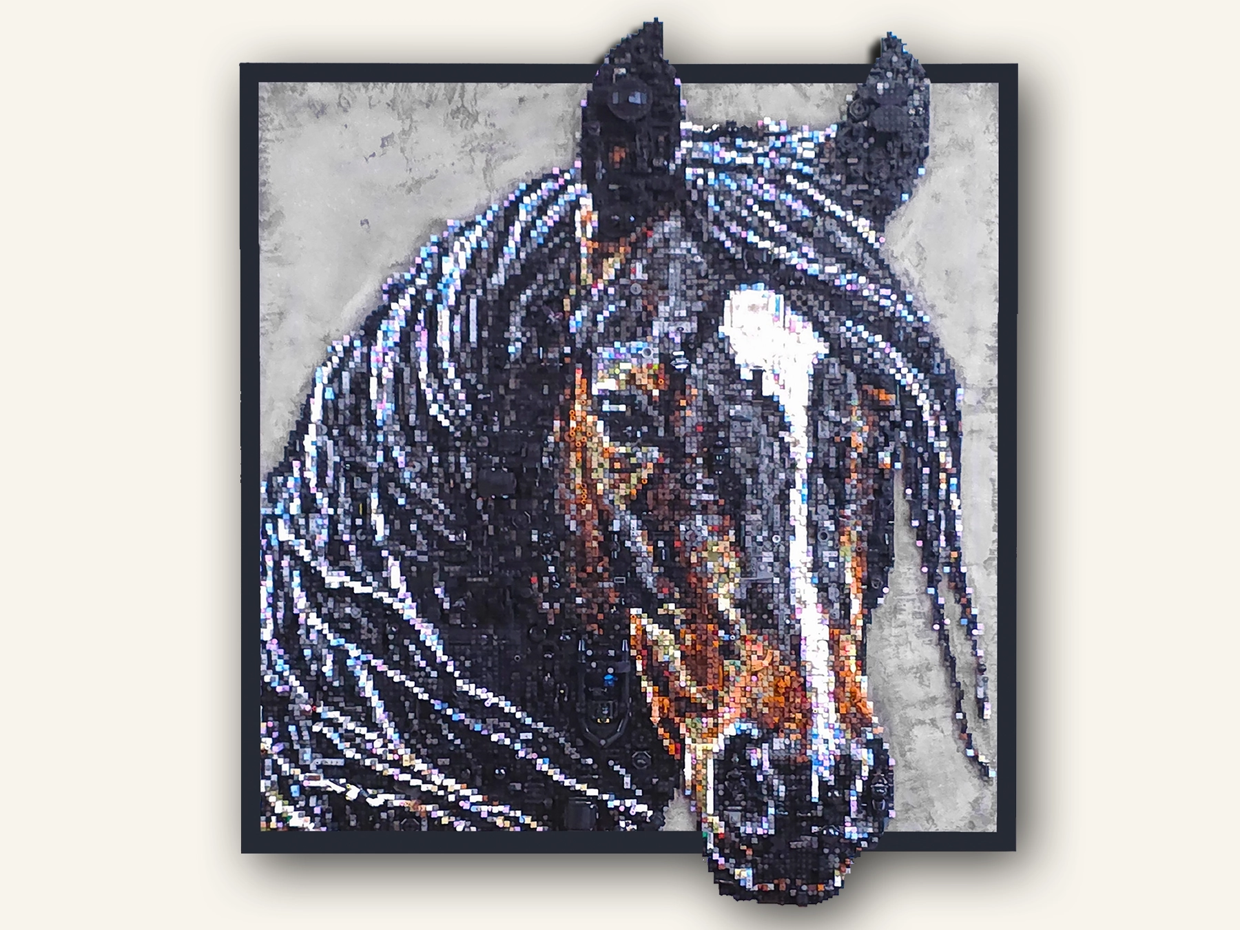 Black Horse front view