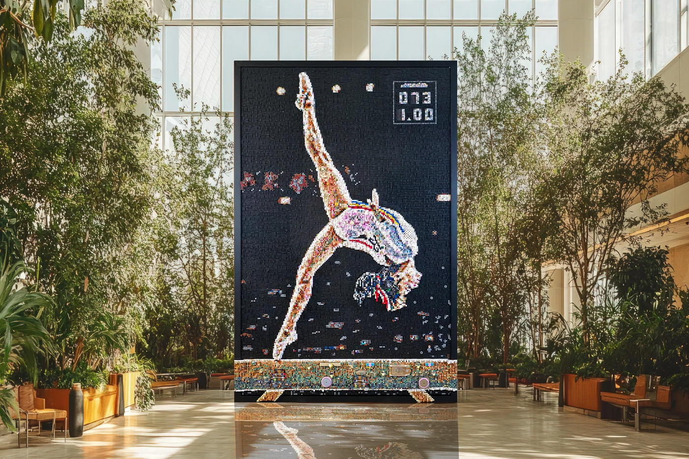 The Perfection – 3D LEGO mosaic